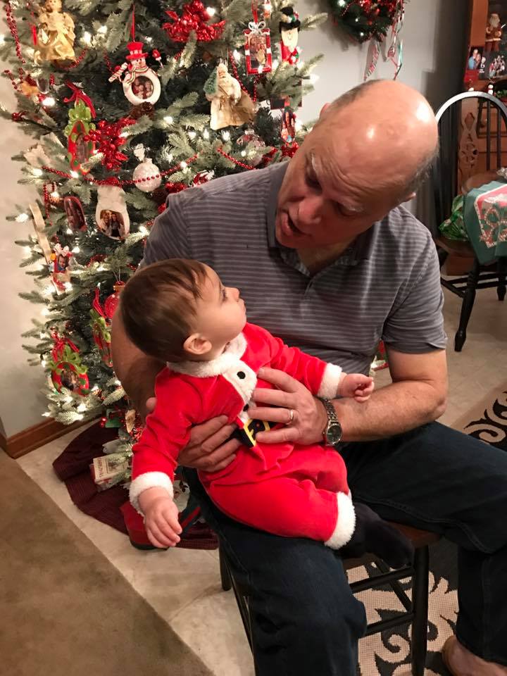 The best dad in the world with the sweetest nephew :)